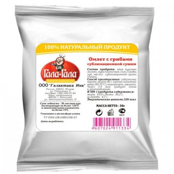 Омлет с грибами 